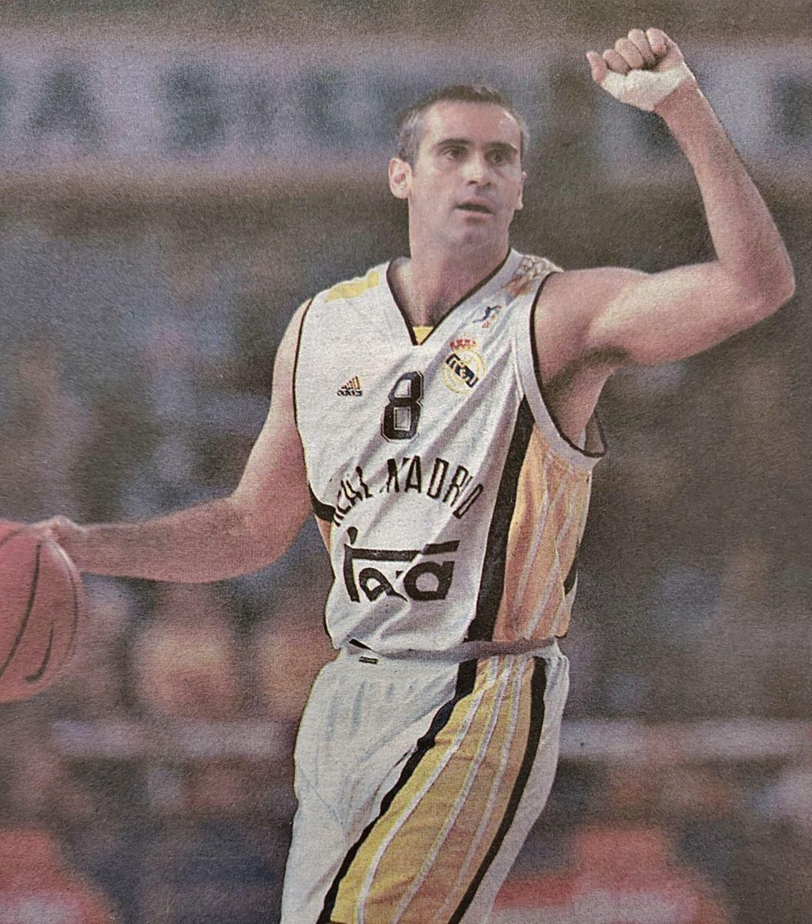 José Luis Galilea durante su etapa en el Real Madrid.