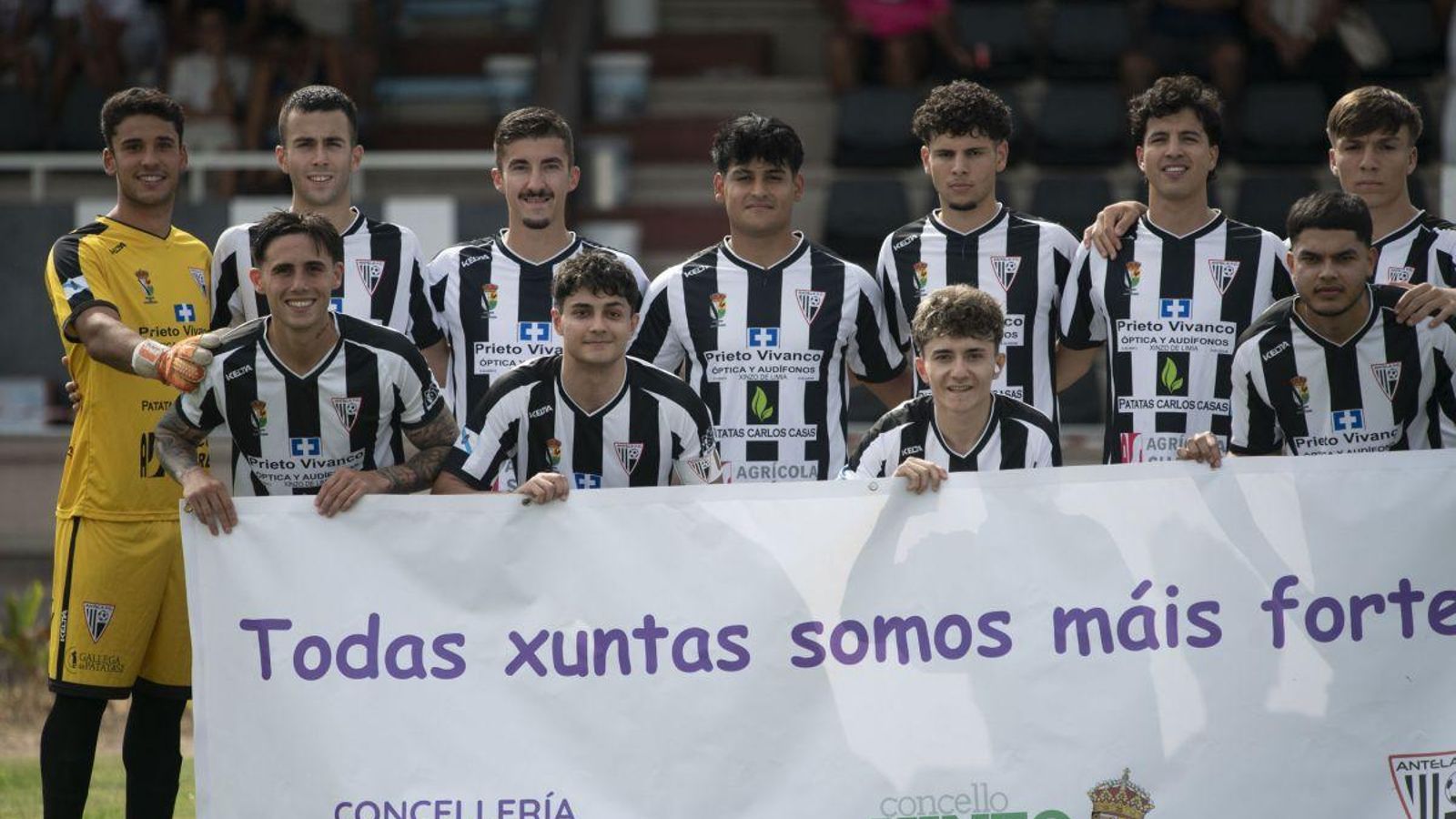 El primer once en partido oficial de este nuevo Antela 26-27.