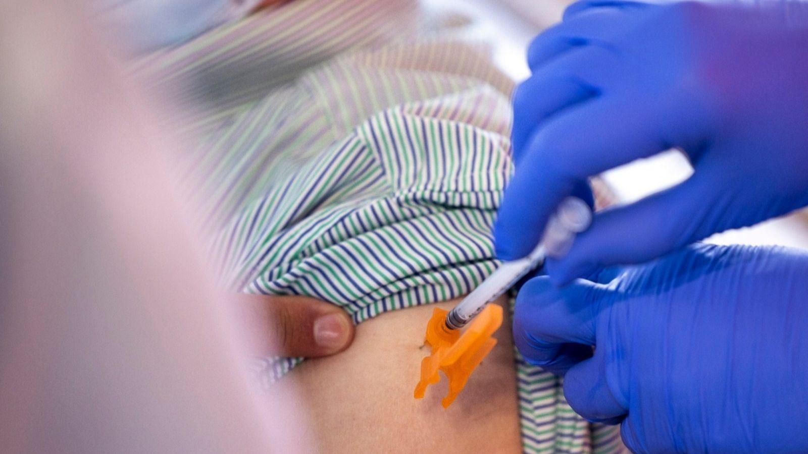 Vacunación en Castilla y León.