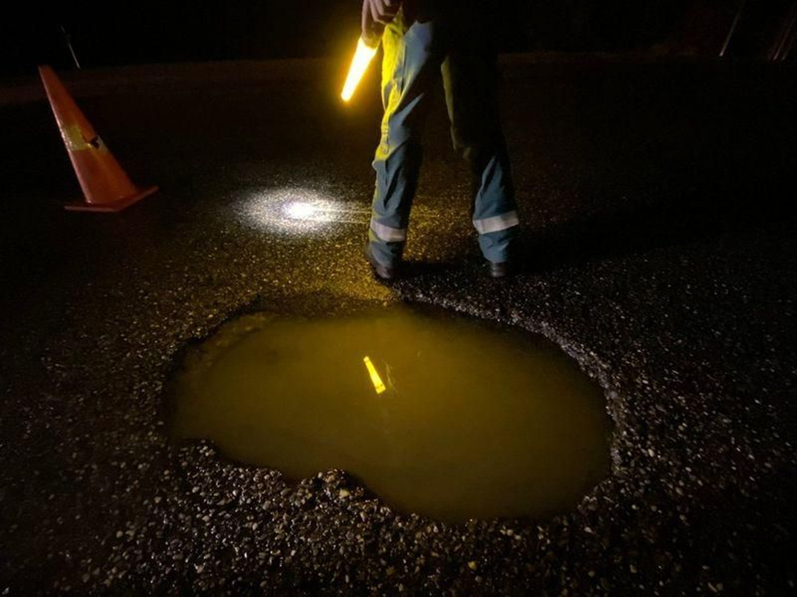 Estado de la N-120 // FOTO: ALBERTE