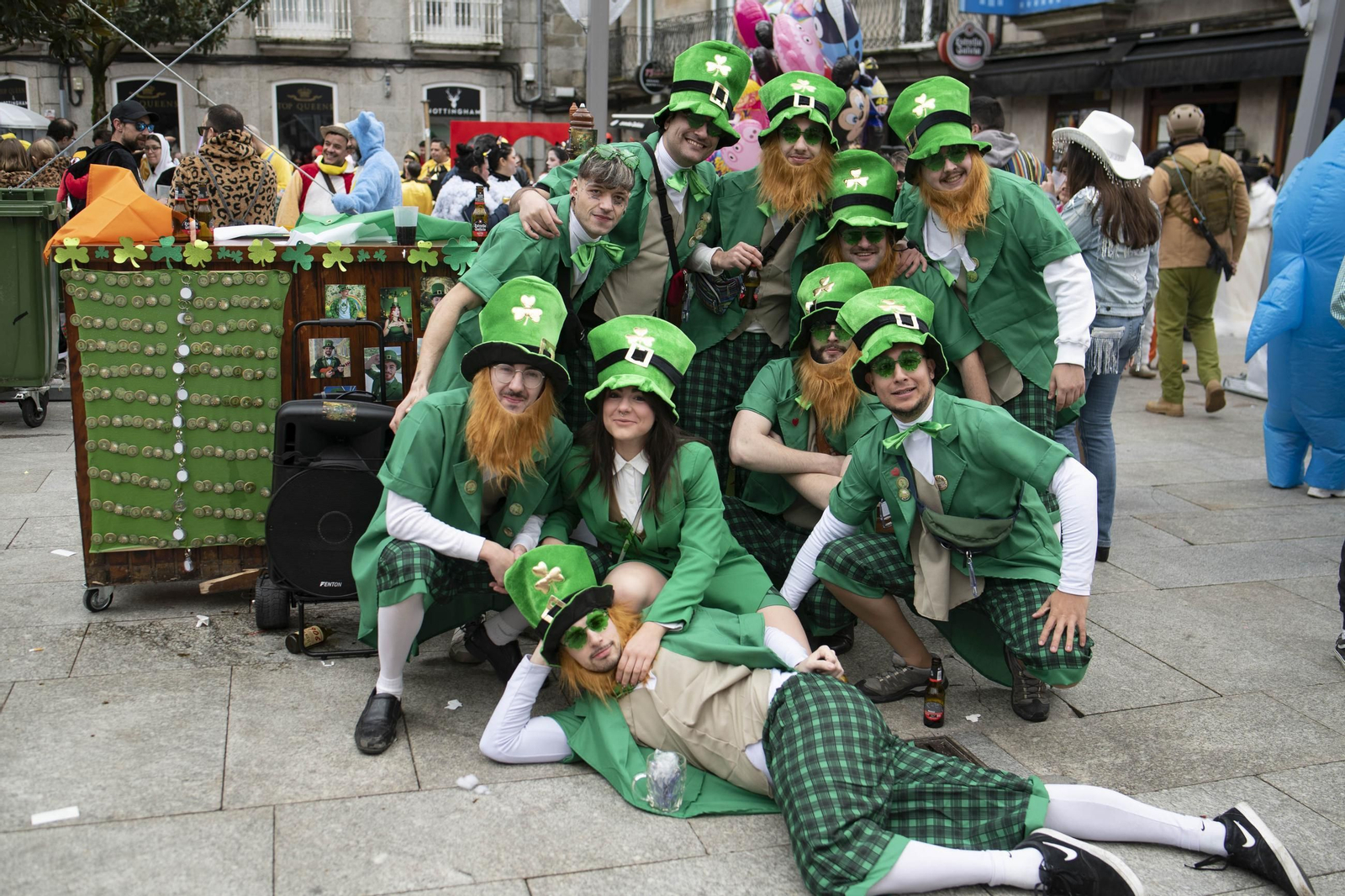 Galería | El sol hace acto de presencia en la mañana de sábado de Entroido de Xinzo de Limia