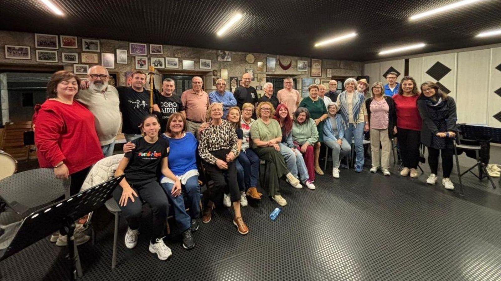 El Coro Aimil en Xinzo de Limia.