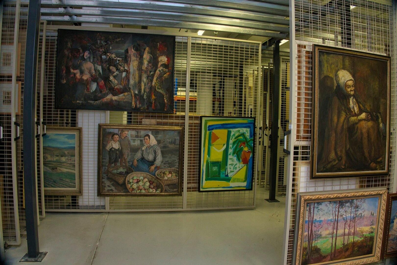 VColección de fondos pictóricos del Marco.