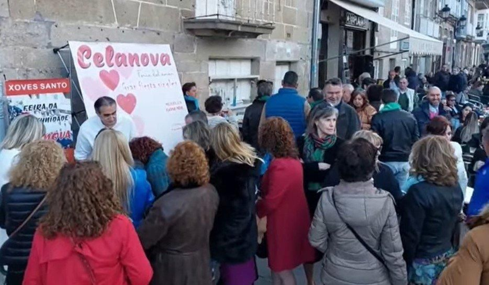 Edición anterior de la fiesta de "singles" de Celanova