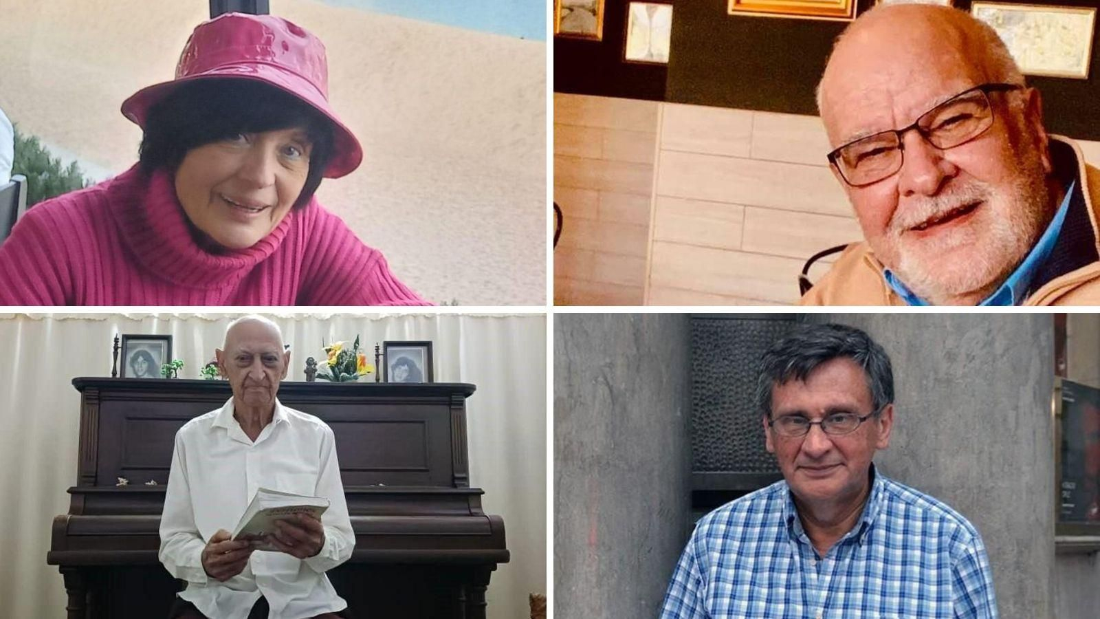 Teresa Calviño,  Rafael Seoane, Fulgencio Núñez y Pablo Ramírez