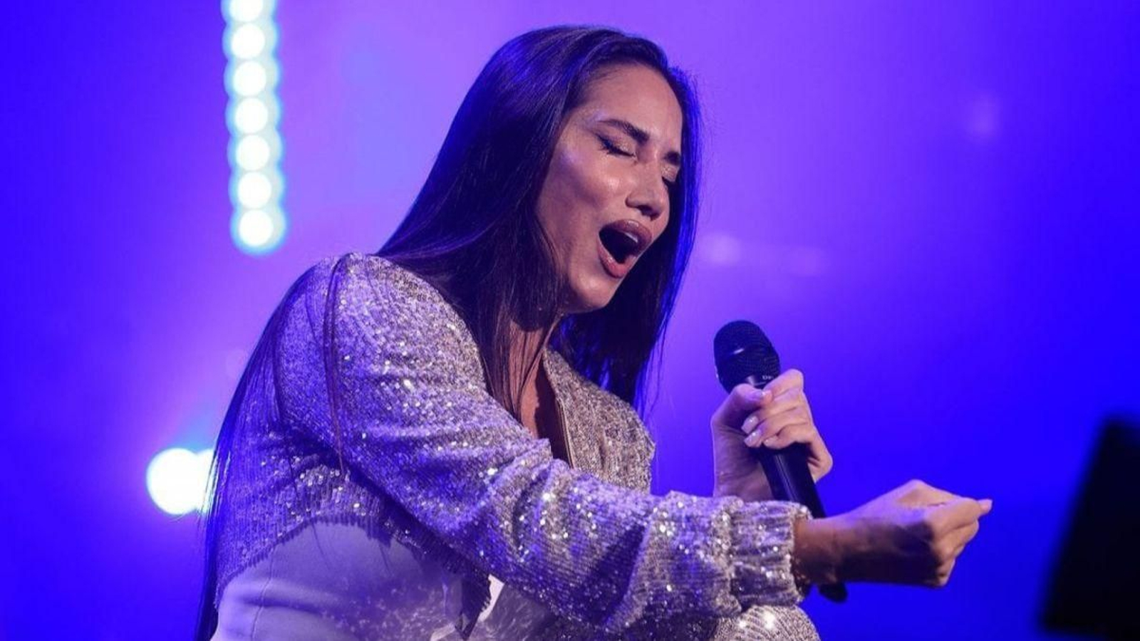 India Martínez, en uno de sus conciertos de su última gira.