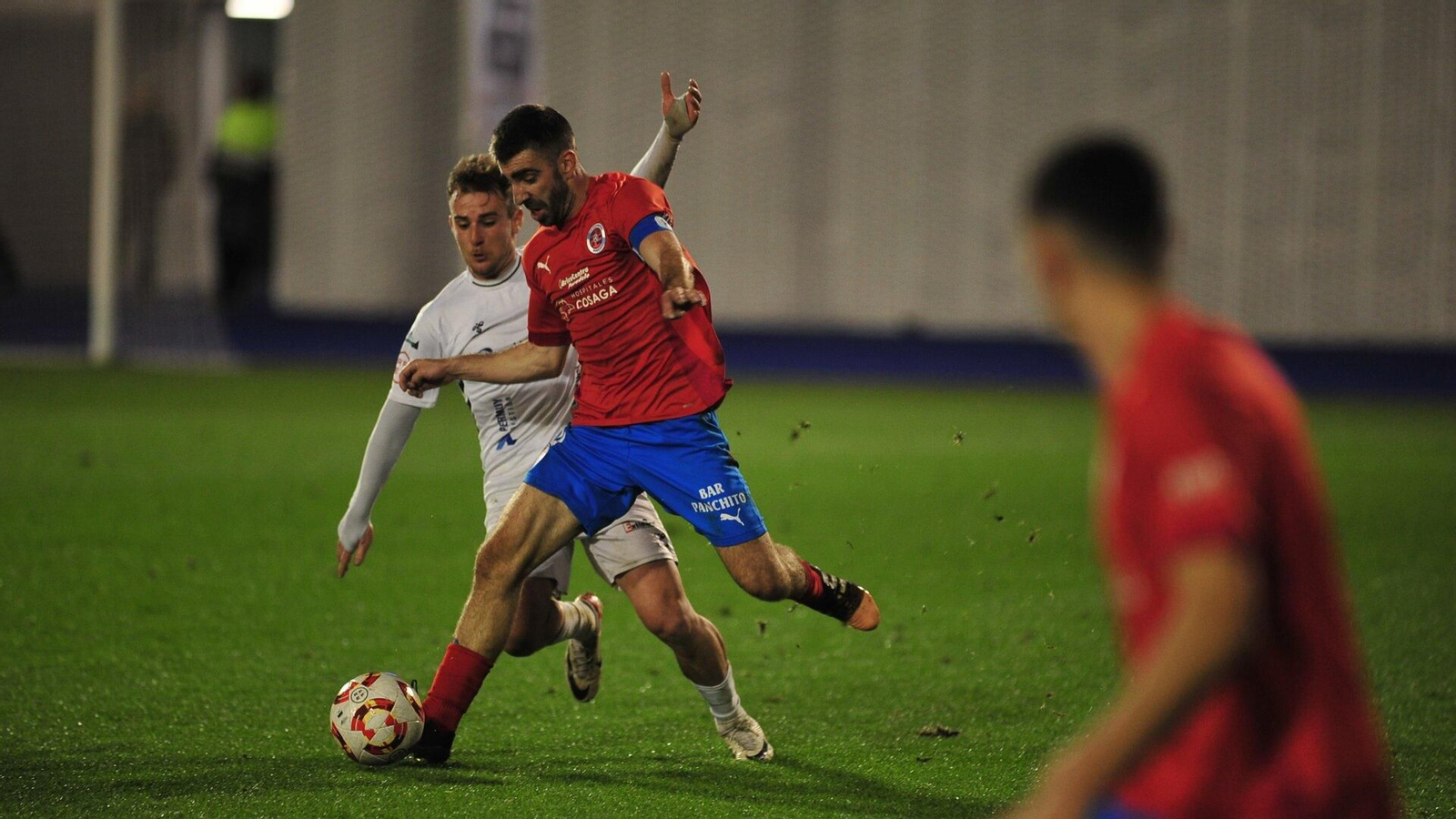 El encuentro de la UD Ourense contra la Sarriana.