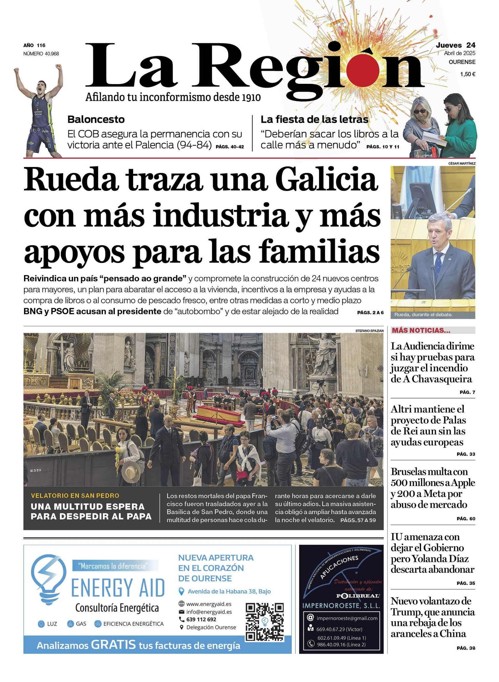 Portada de hoy