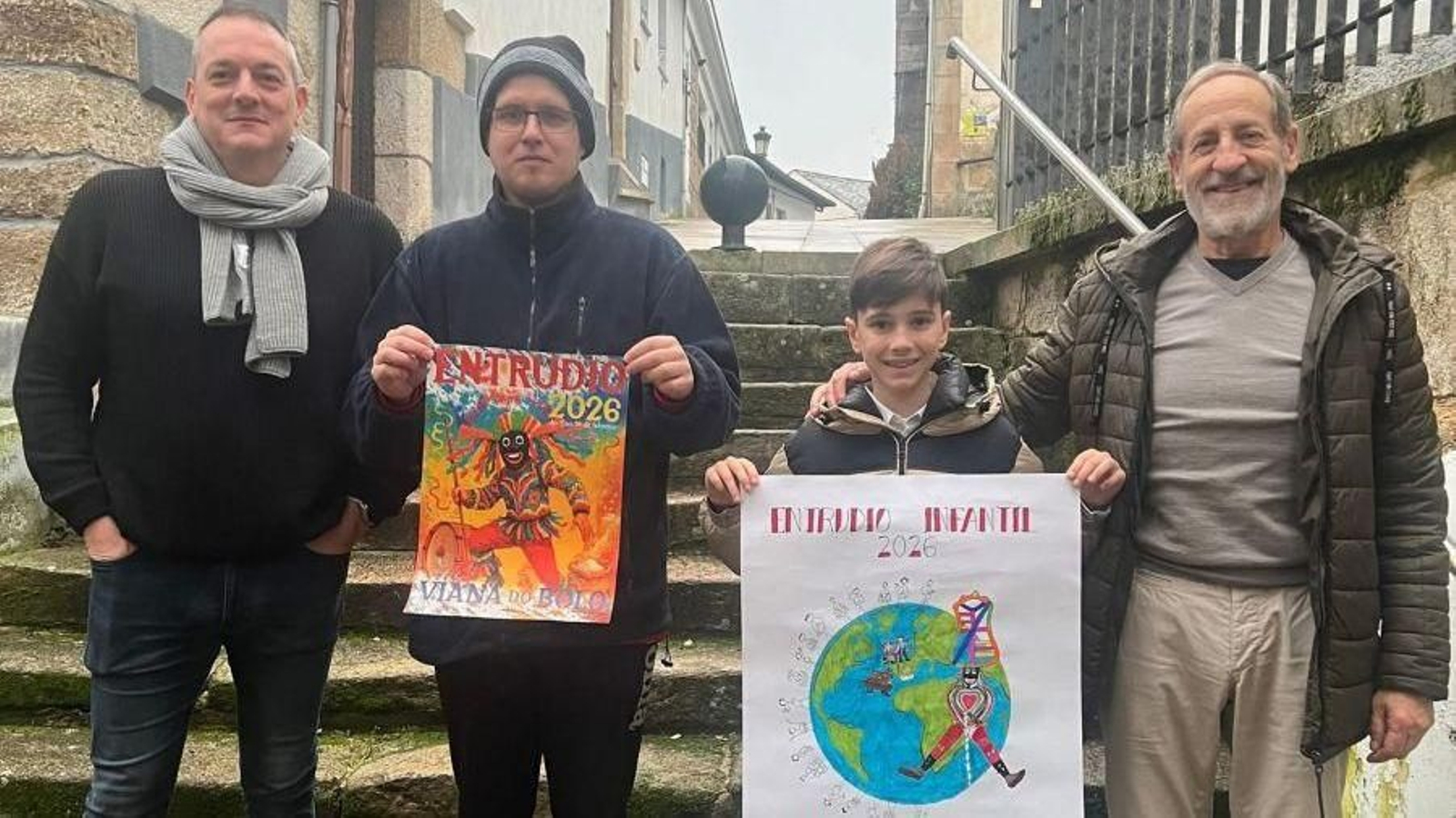 Cartel del Entroido para Viana do Bolo este año 2026.