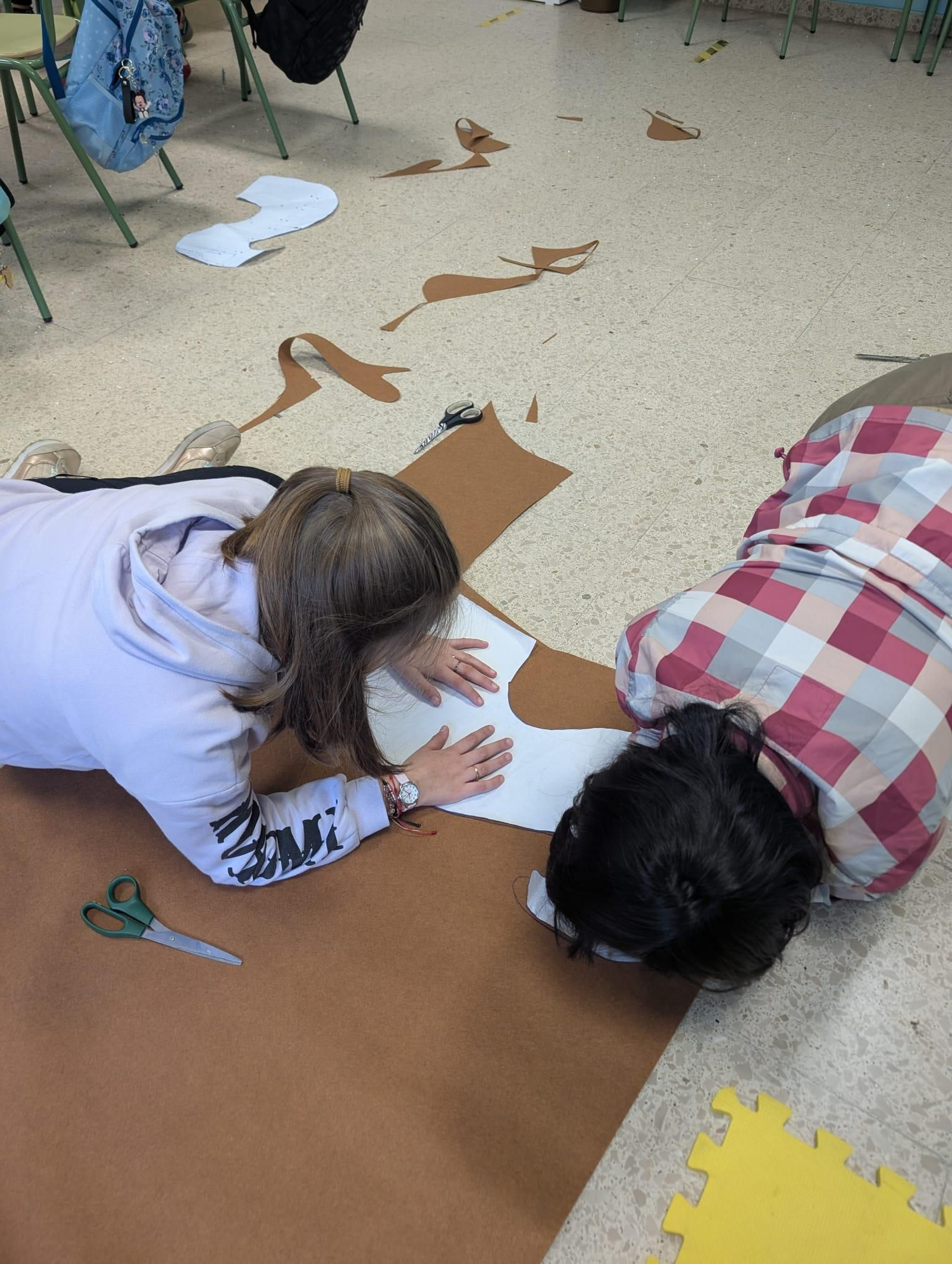 O Entroido no colexio de Sarreaus