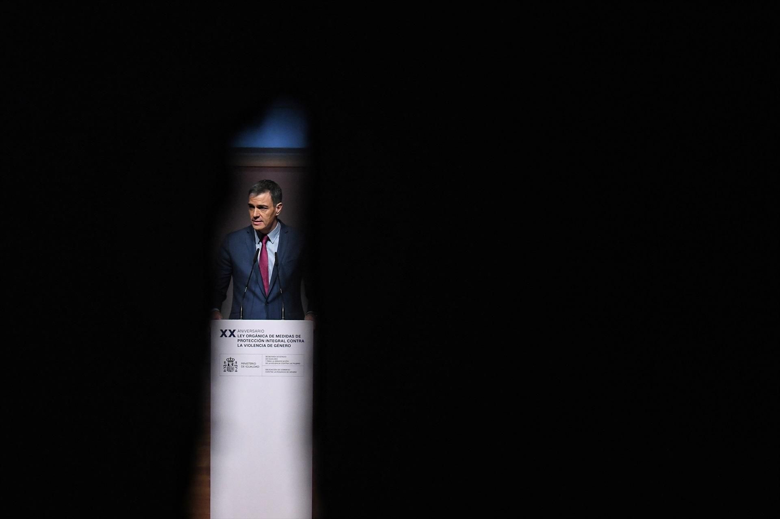 El presidente del Gobierno, Pedro Sánchez