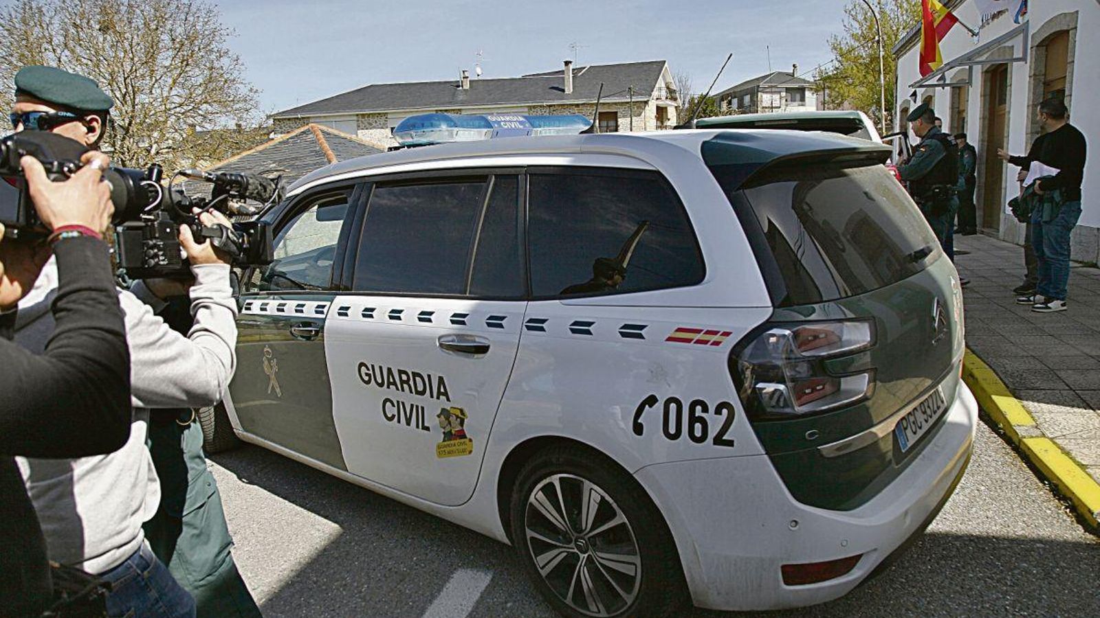 Manuel fue conducido tras su detención ante la jueza de Trives.