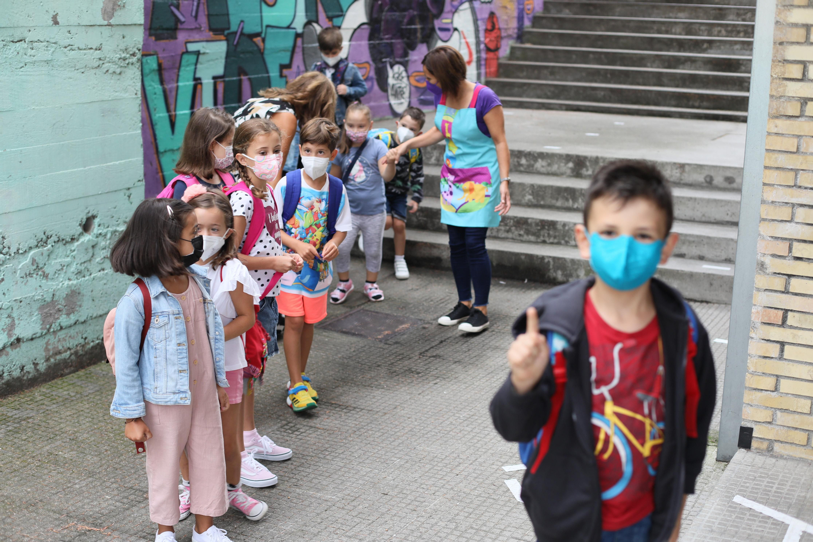 Vuelta al cole en el Mestre Vide.