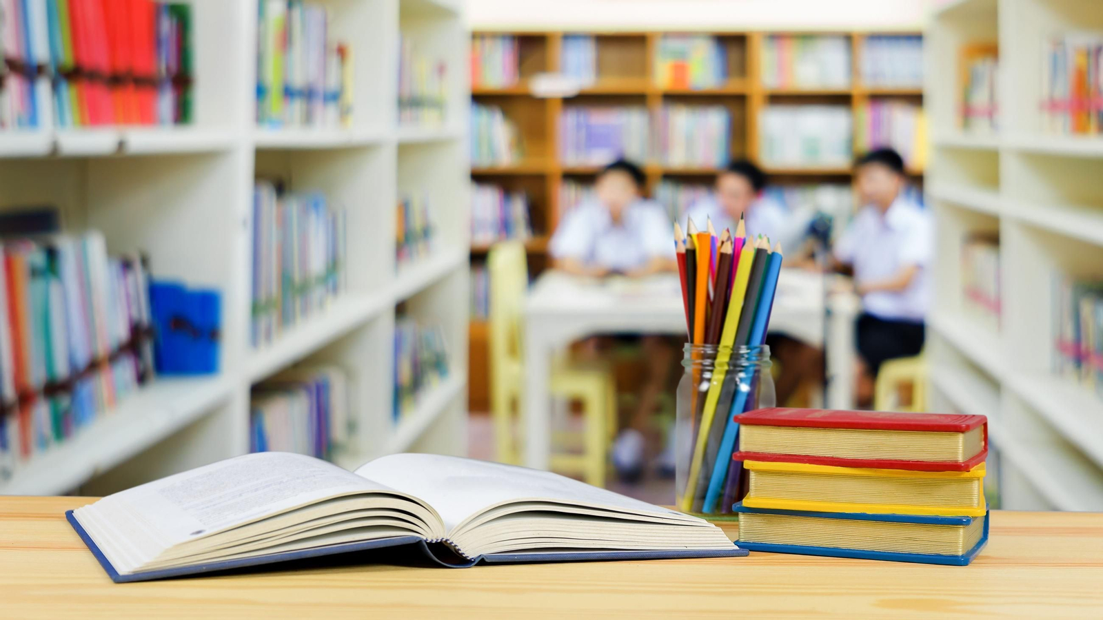 Imagen de archivo de un colegio