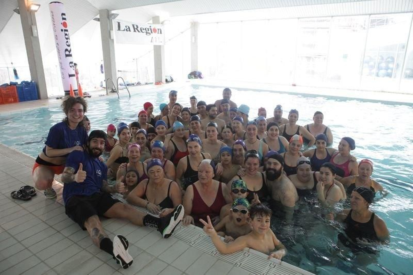 04.02.17.OURENSE.PISCINA.CAMPUS.ACTIVIDAD ACUAGIM ORGANIZADA POR LA REGION.