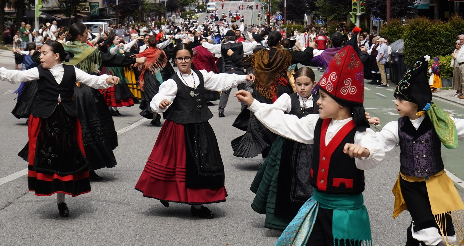 Galería | Vigo celebra el Día de la Muiñeira a lo grande