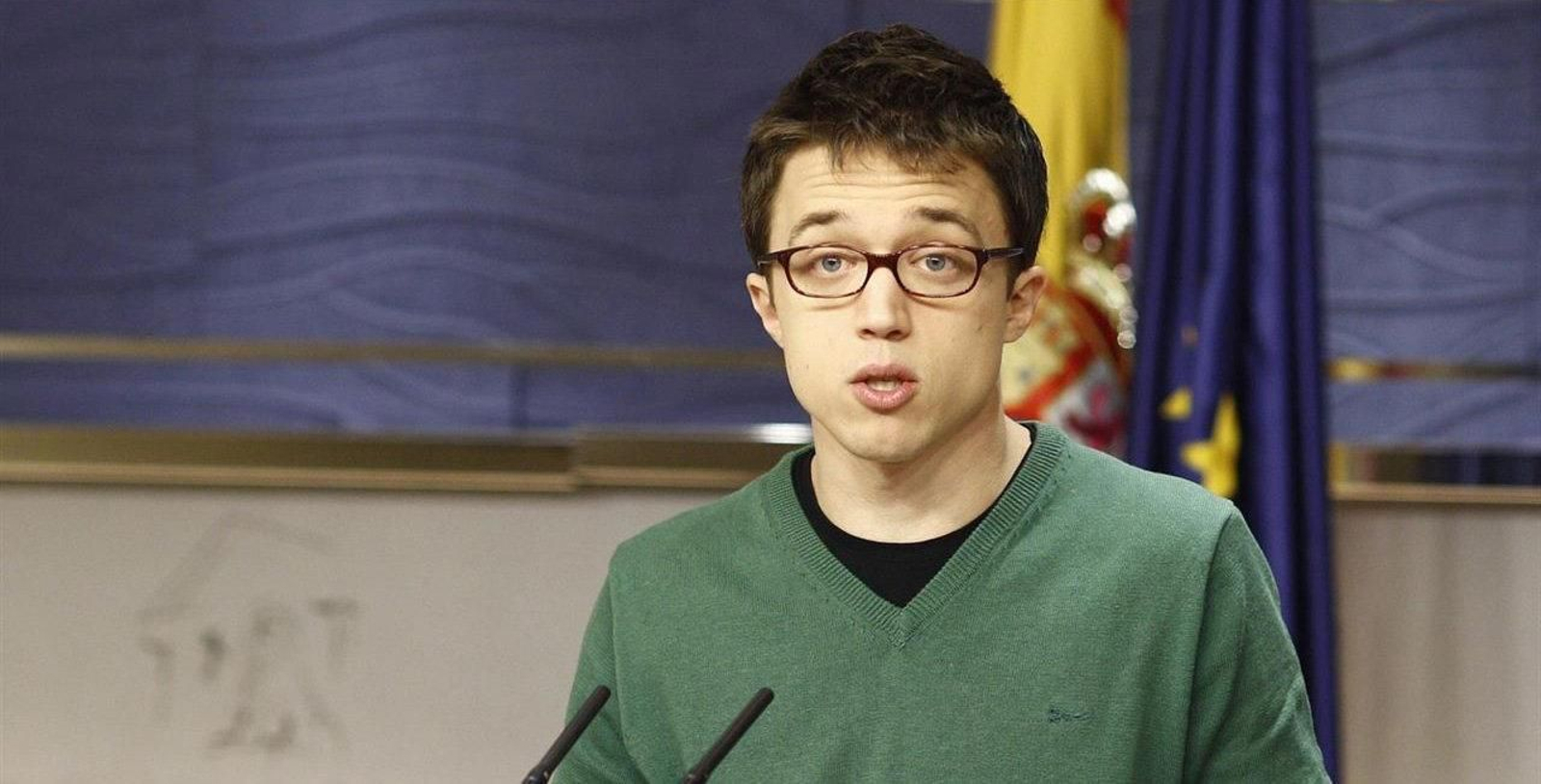 El portavoz de Podemos, Iñigo Errejón
