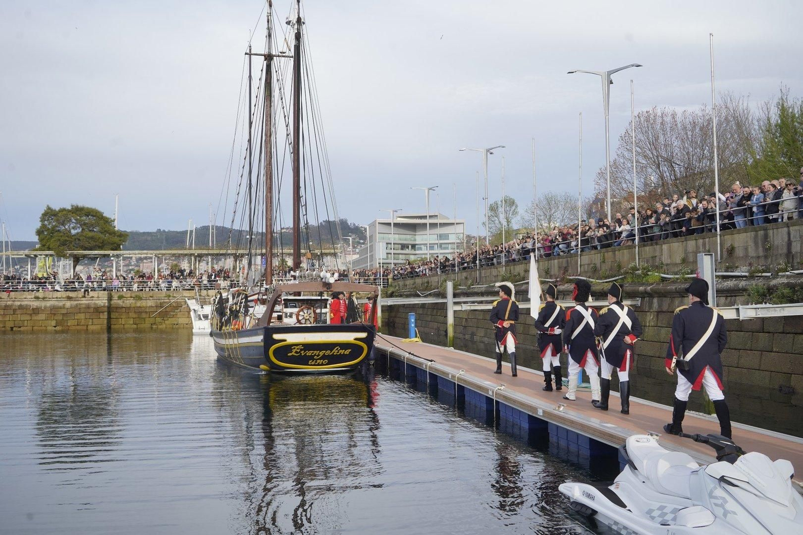 Representación de la Reconquista de Vigo 2024.