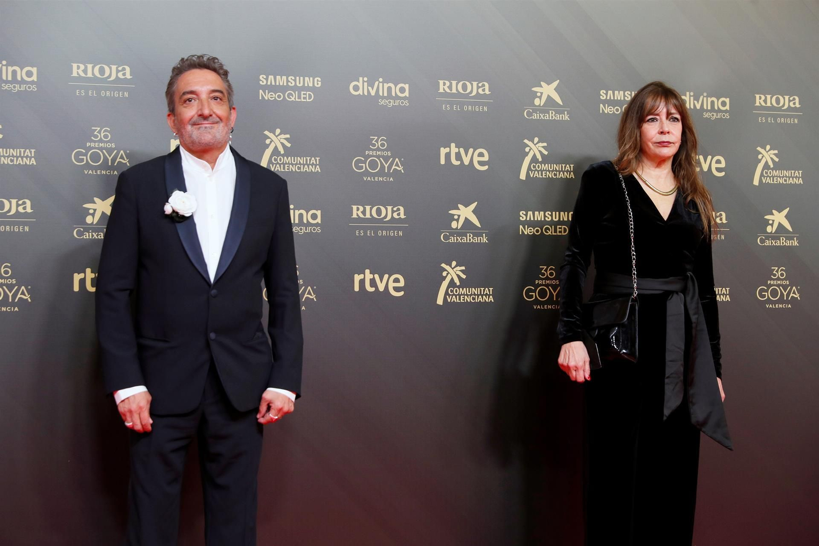 La alfombra roja de la 36ª edición de los Premios Goya. // EFE