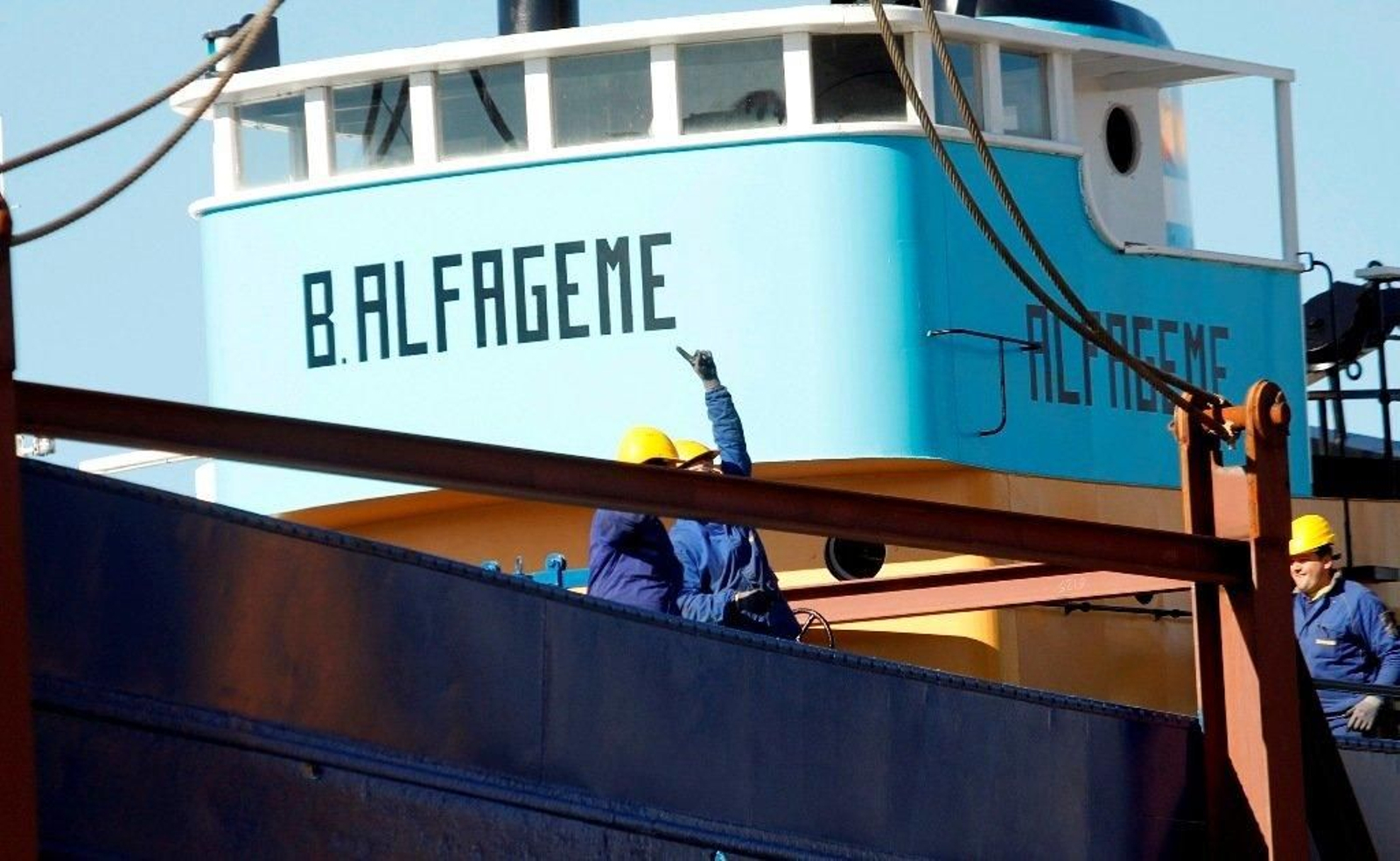 Traslado del barco Foto Lanfoco 09
