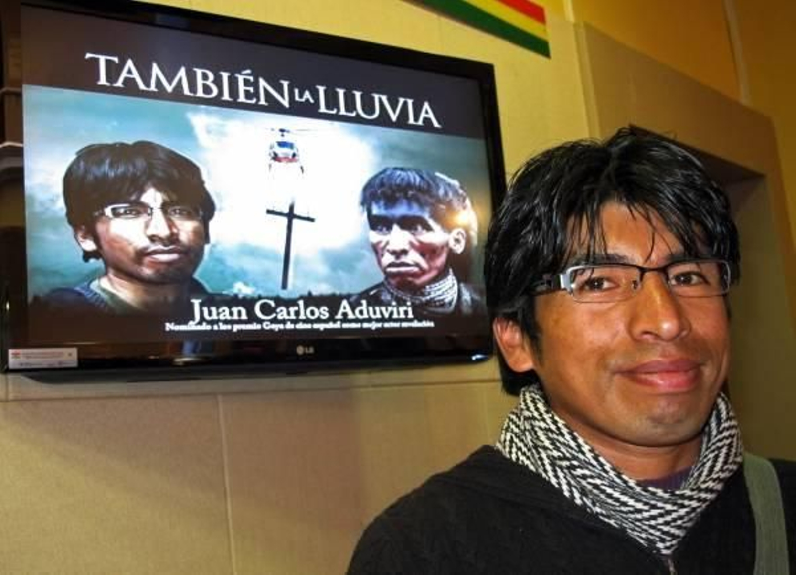 El boliviano Juan Carlos Aduviri.