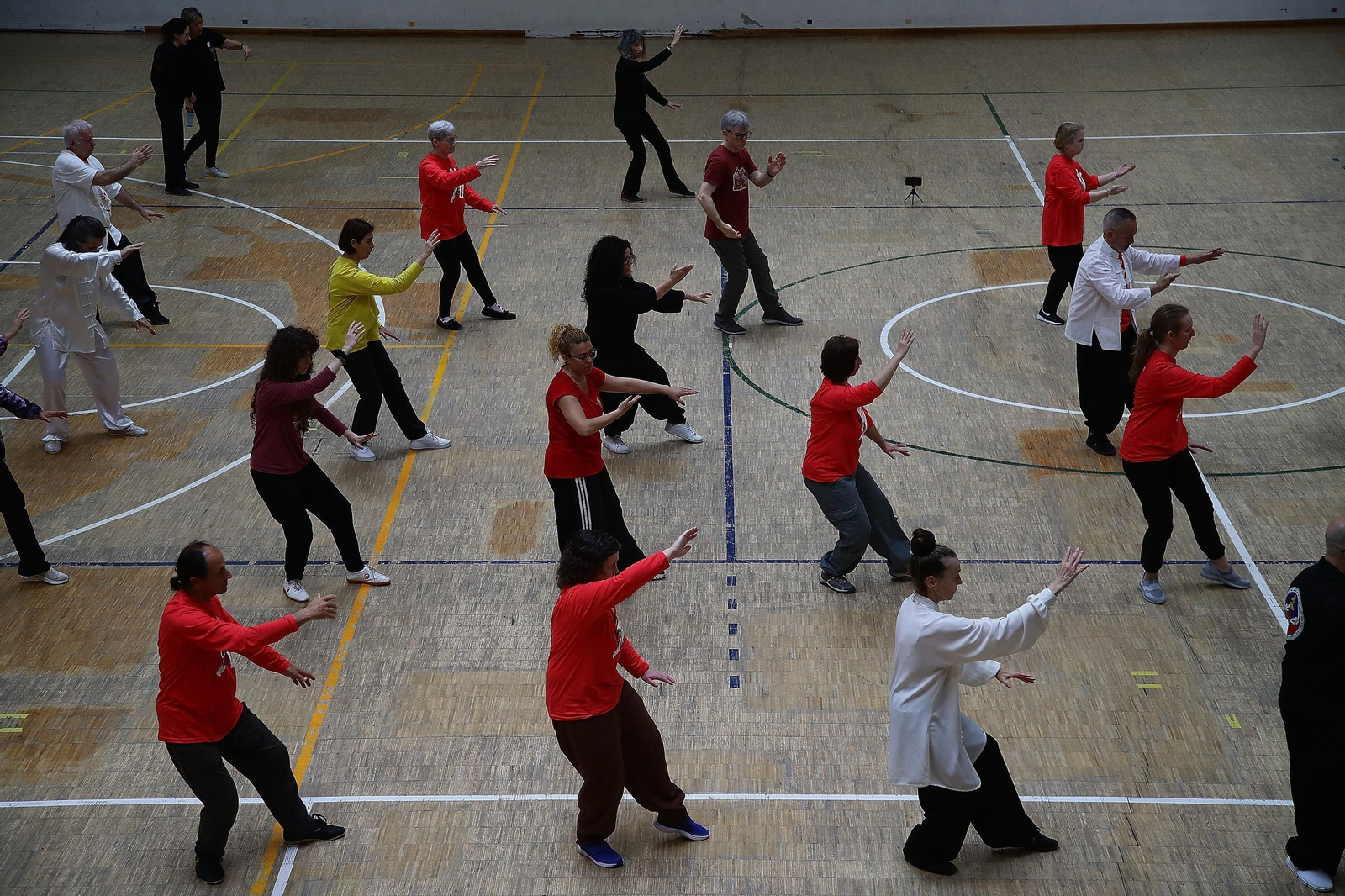 Galería | Los ourensanos disfrutan del maestro Fu Qing Quan en fin de semana llenó de taichi