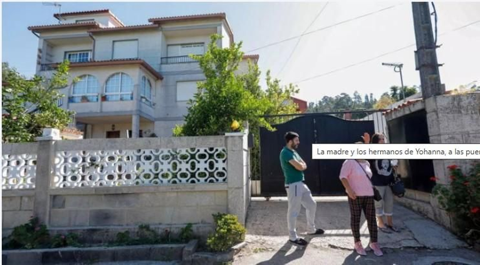 La casa donde ocurrieron los hechos, días después de aquel 14 de septiembre.