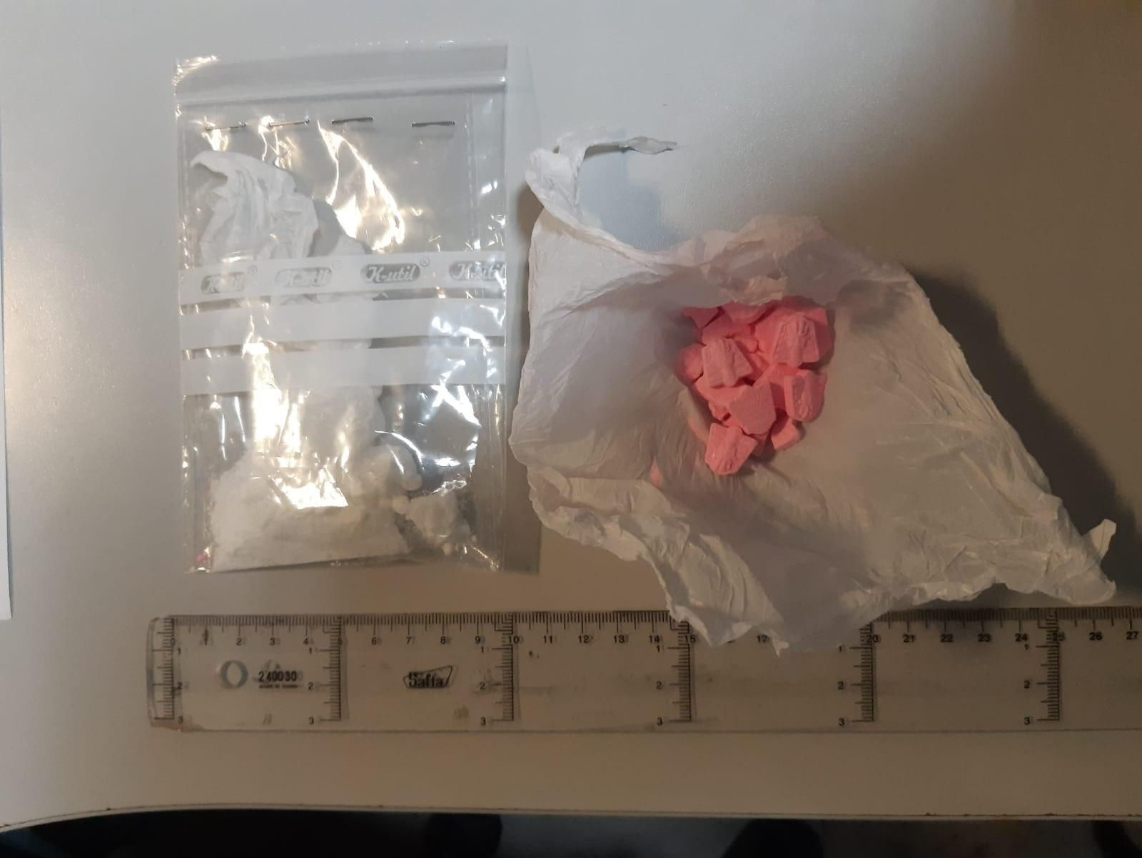 El material incautado a un vecino de Allariz.