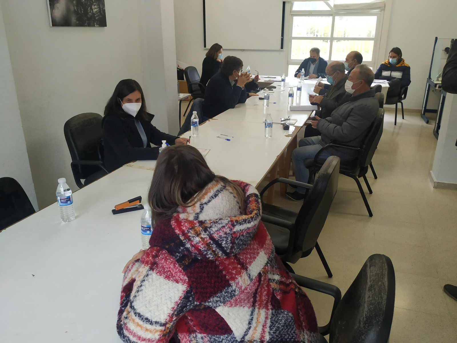 José Luis García presidió el pleno del Consello Regulador en la cita de ayer. (J.C.)