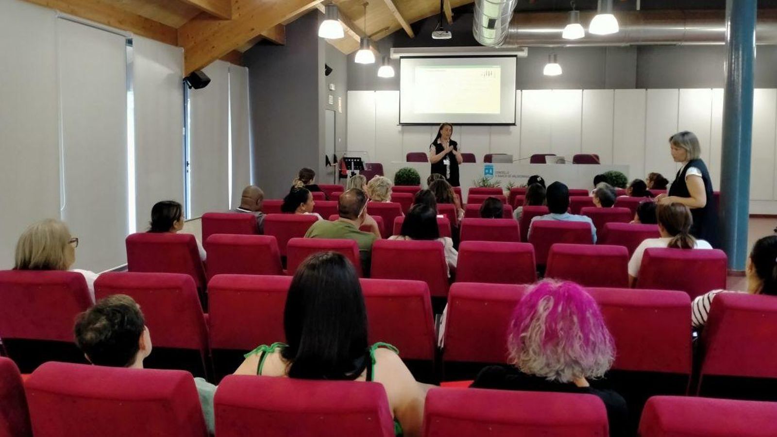 Sesión del programa de la Fundación María José Jove.