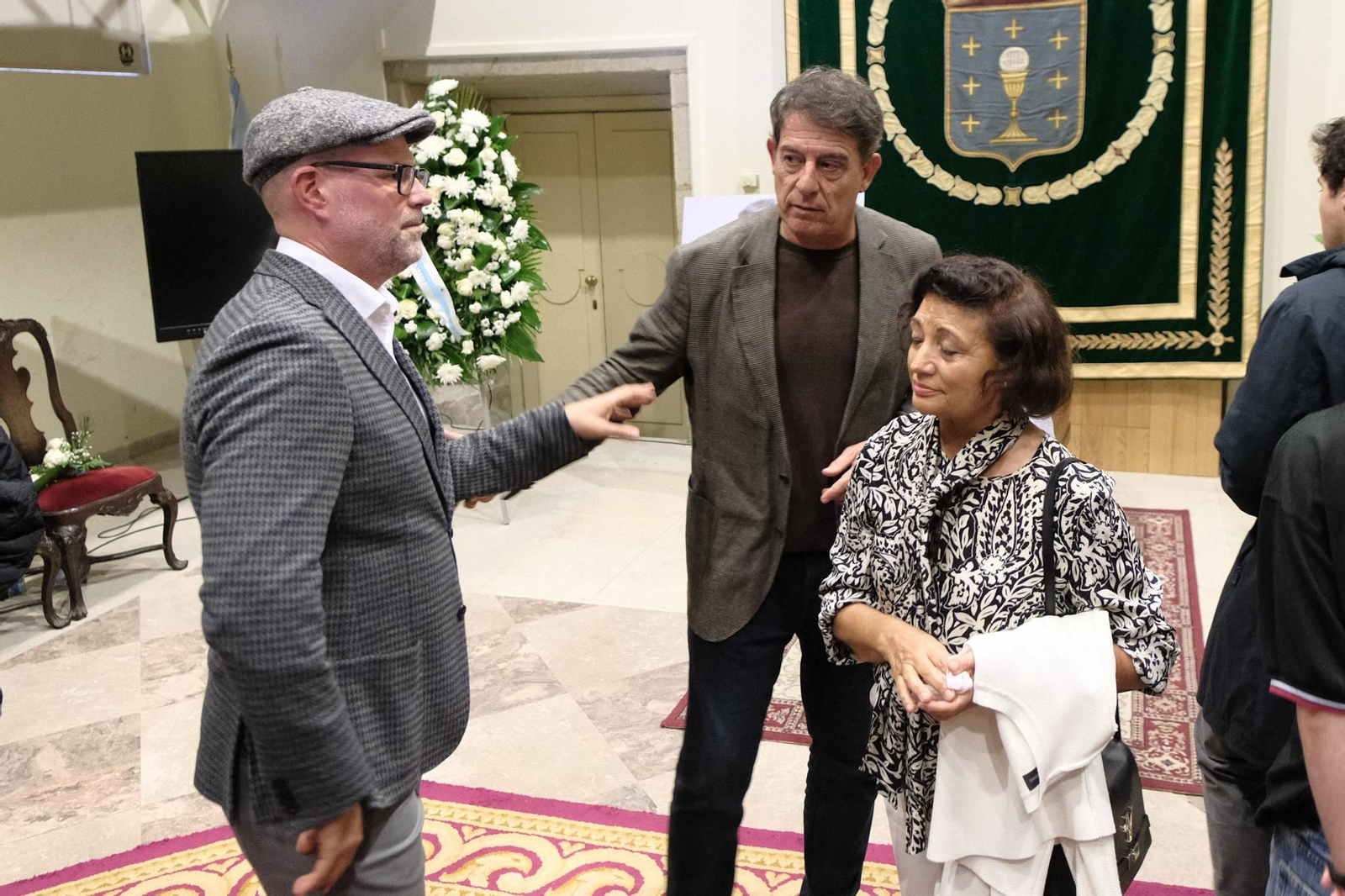Galería | Adeus a Beiras no Museo do Pobo Galego: política, cultura e universidade despiden a "un compostelán universal"