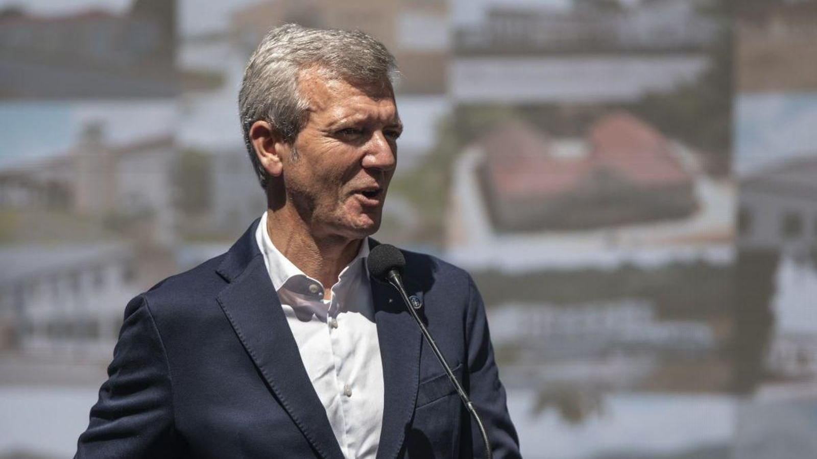 El presidente Alfonso Rued