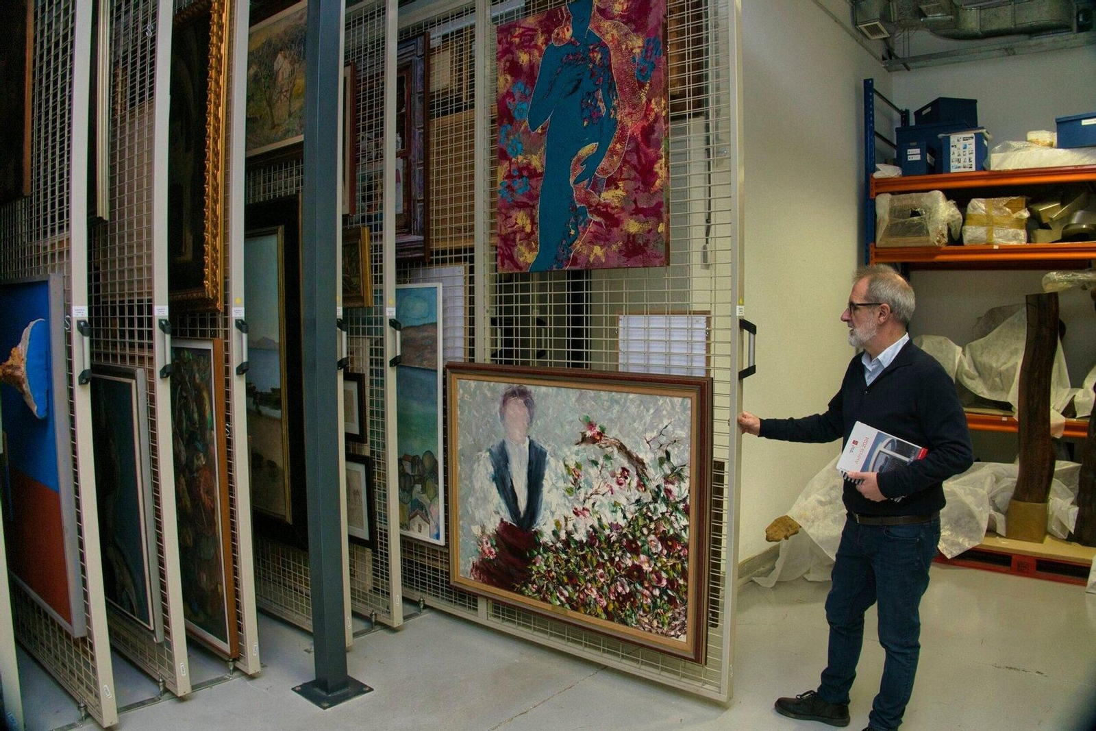 Colección de fondos pictóricos del Marco.