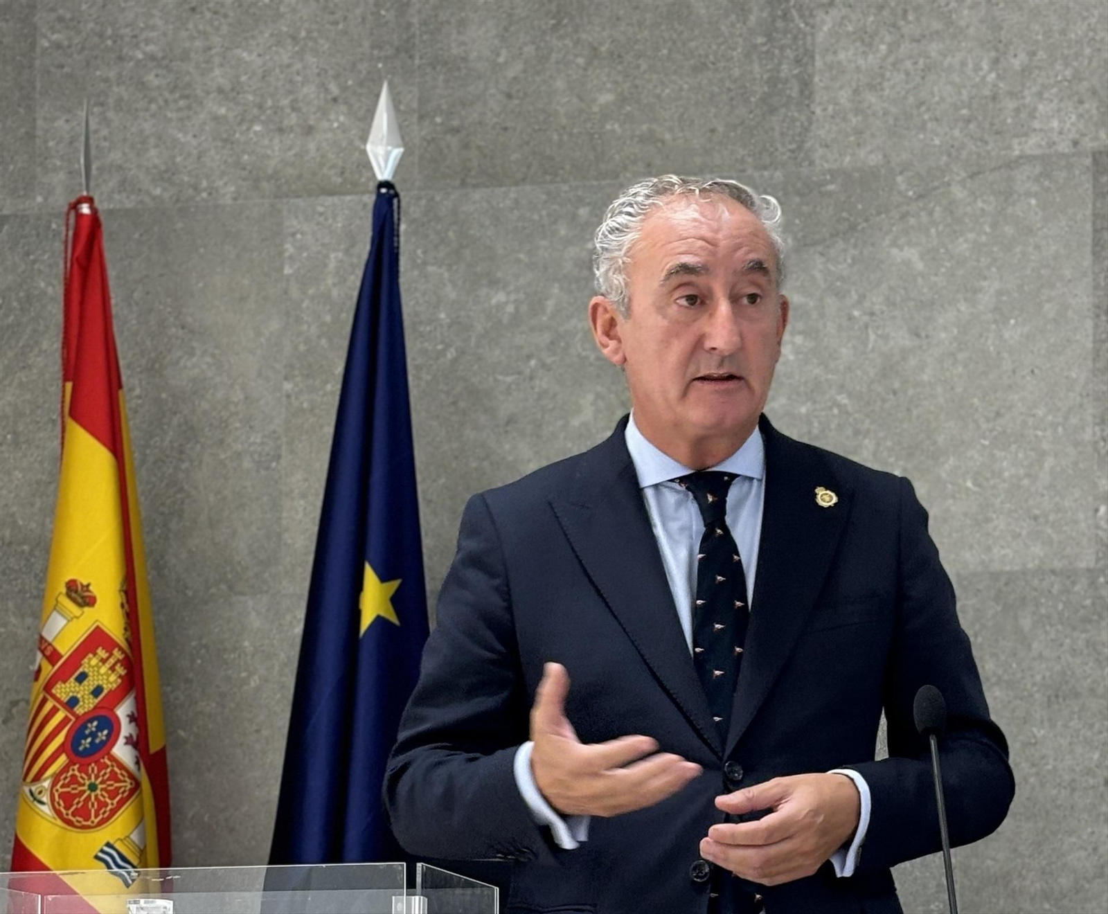 El presidente de la Organización Médica Colegial de España (OMC), Tomás Cobo.