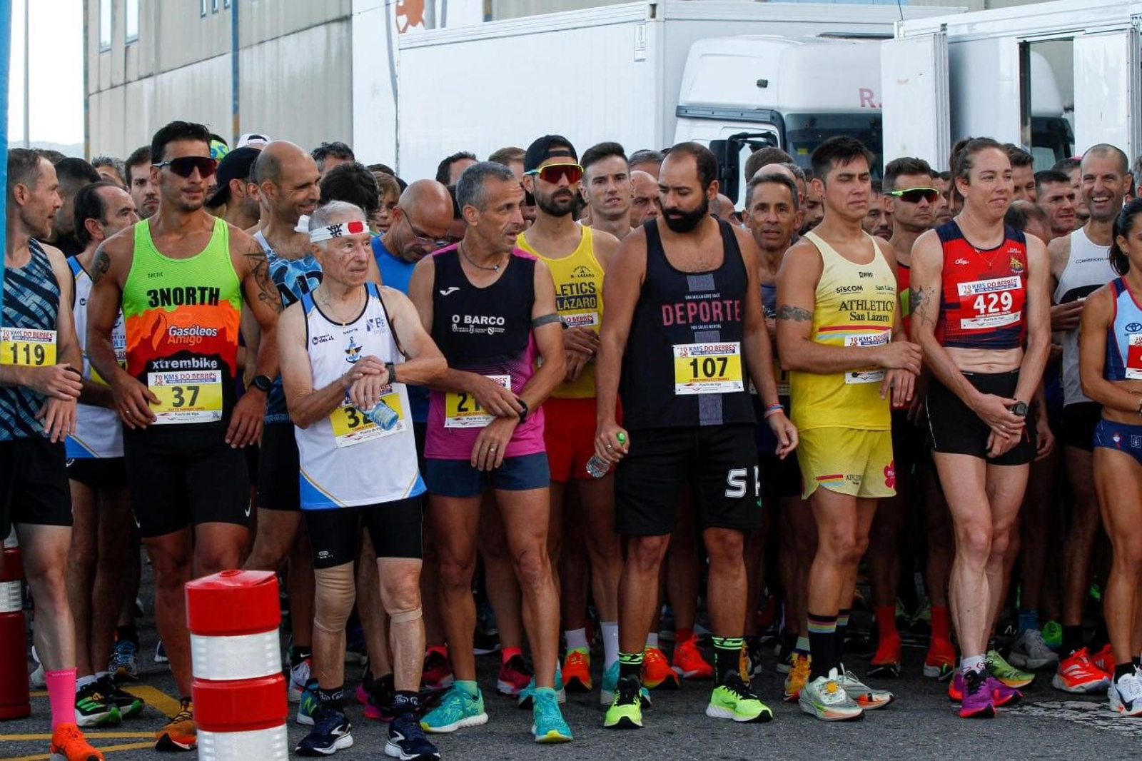 Popular carrera de 10km de O Berbés. // Jorge Santomé