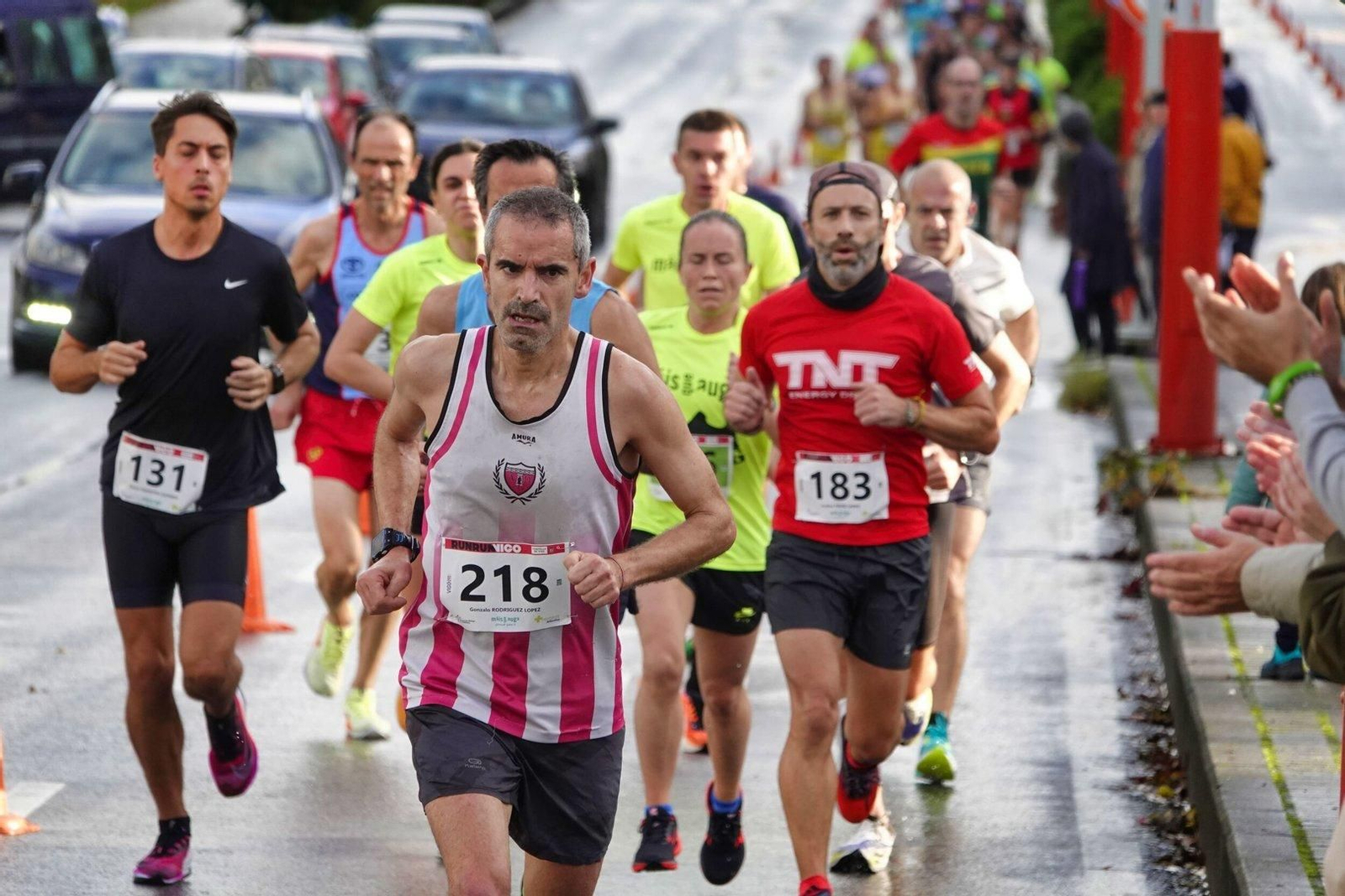 La carrera Vigo+11 en Coia.