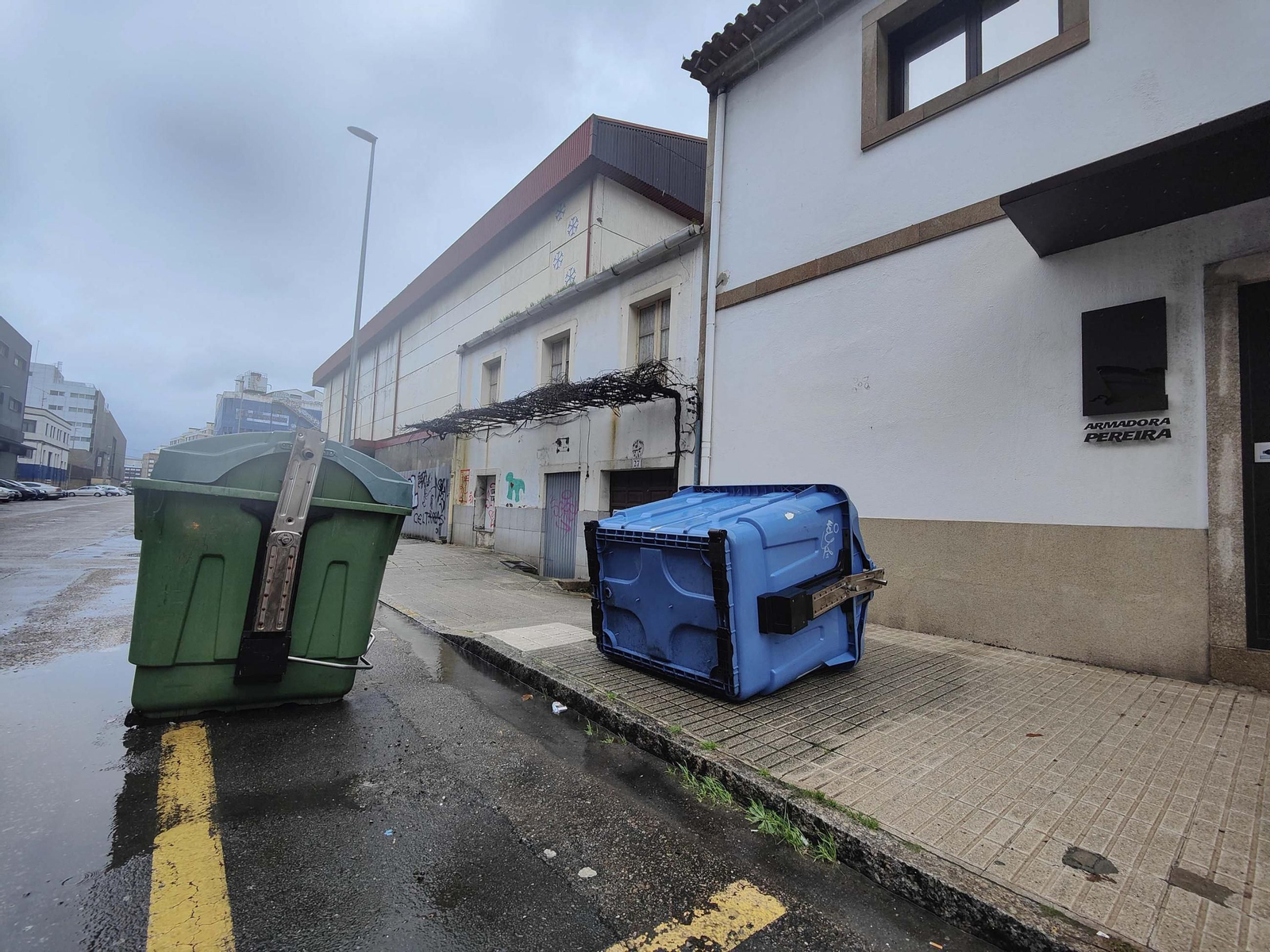 GALERÍA | Los estragos de la borrasca Herminia en Vigo