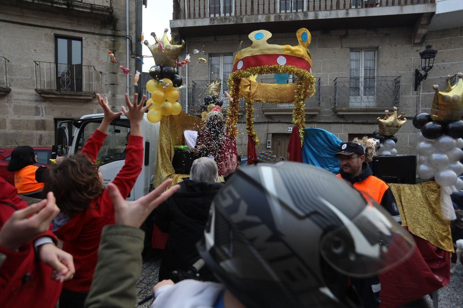 Reyes Magos en Cortegada (Foto: José Paz)