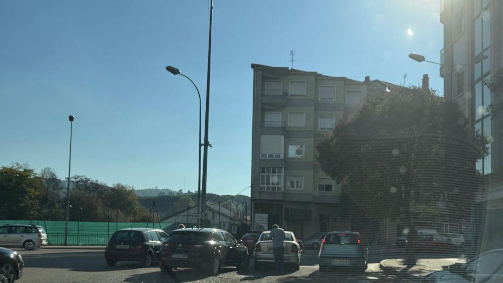 Colisión en Avenida de Zamora.