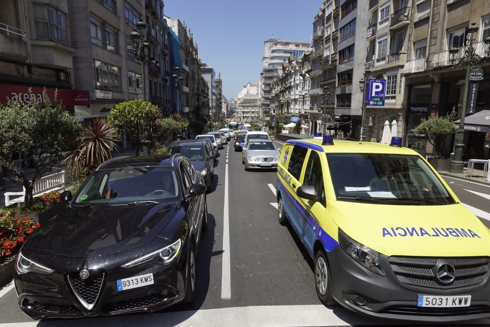 Gran Vía se corta al tráfico 13 // Vicente Alonso