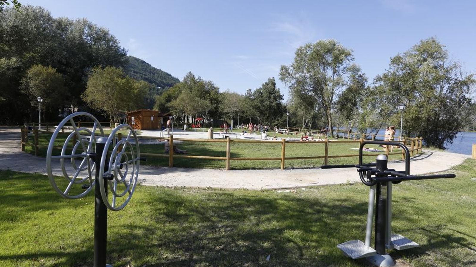 Barbantes. 22-08-13. Provincia. Pozas termais en Barbantes, Cenlle. Foto: Xesús Fariñas