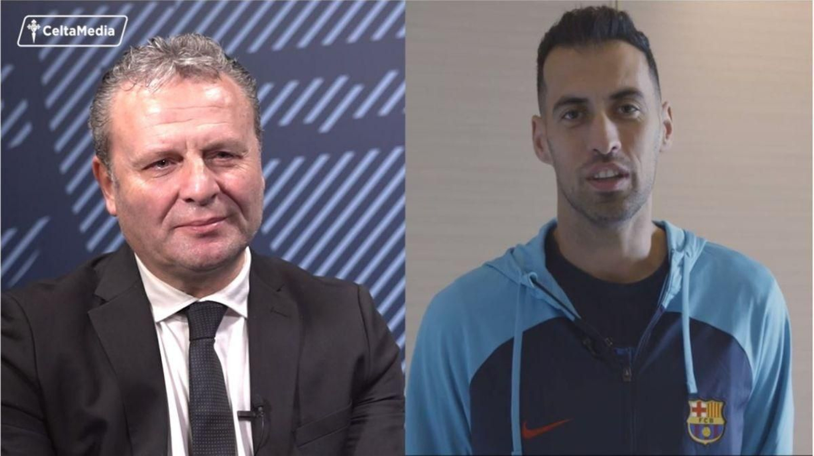 Cota no pudo reprimir las lágrimas ante las palabras de Iniesta, Ramos, Busquets o su esposa e hijos.