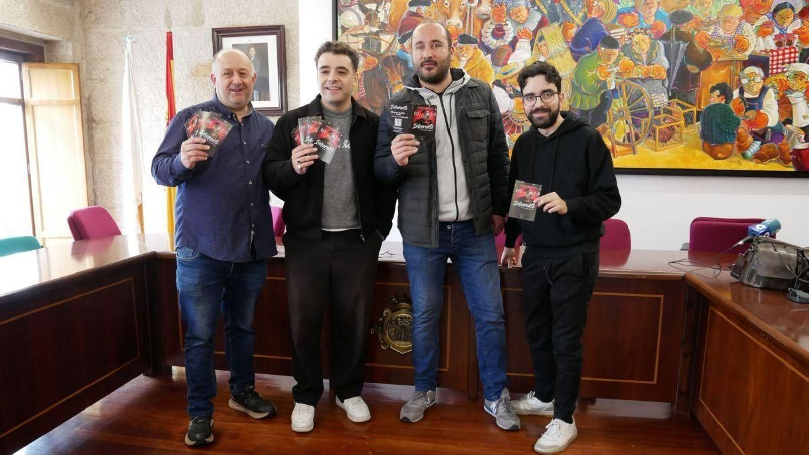 Le Grand Martin, Waldemar, Diego Fernández y Nacho.