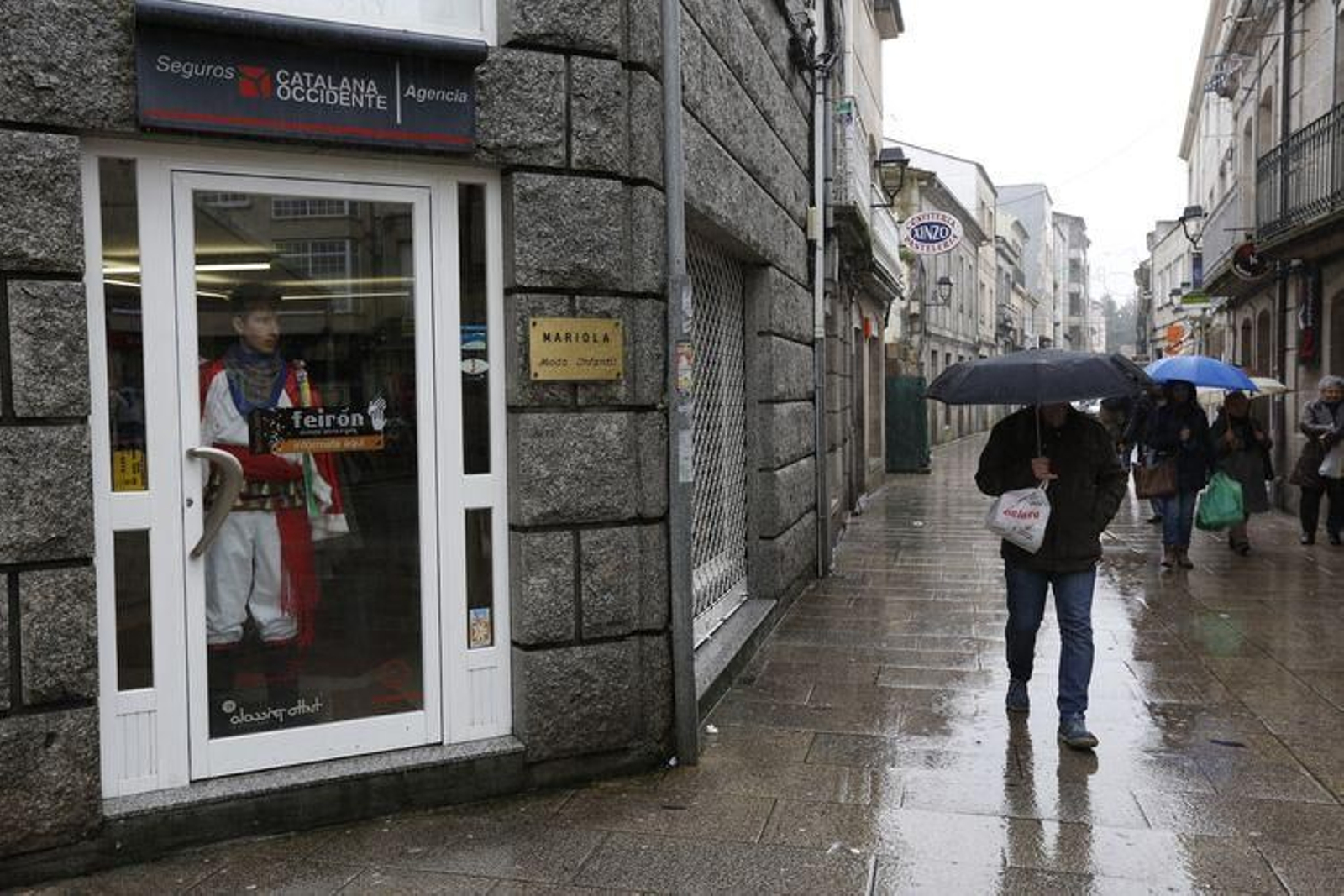 Xinzo disfrutó de su lunes de Entroido