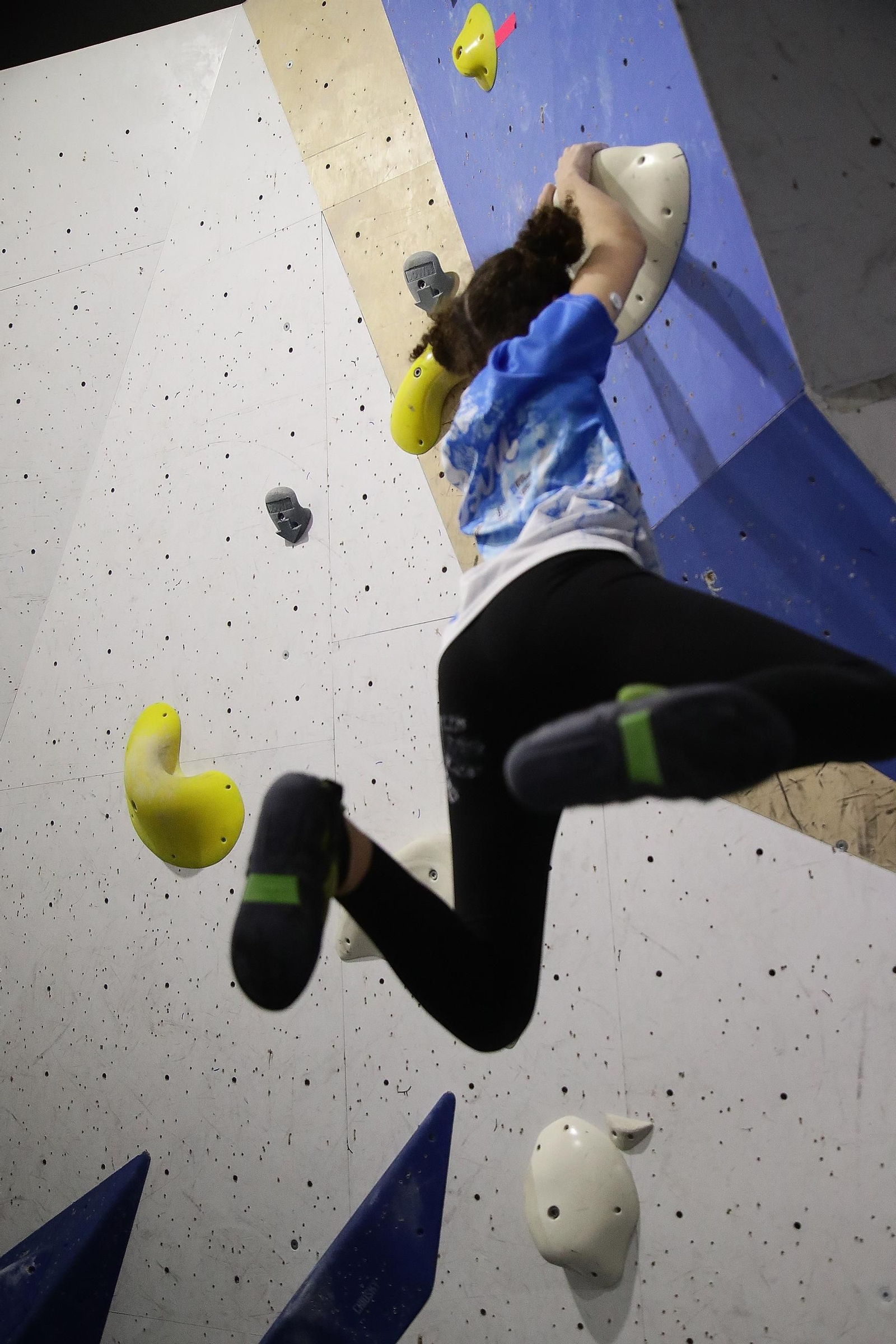 Galería | Así se vivió la primera prueba de la Liga Asesou de Escalada, en imágenes