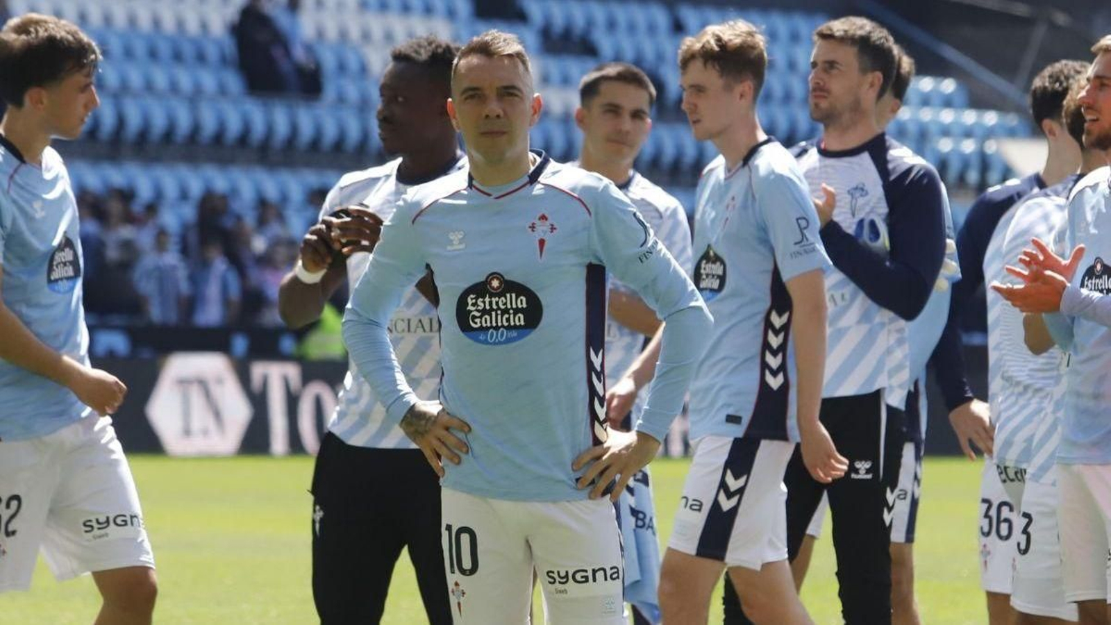 El capitán Iago Aspas.