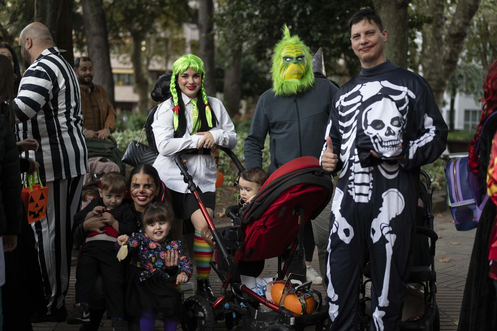 Galería | Ourense se transforma en una ciudad de miedo para celebrar Samaín