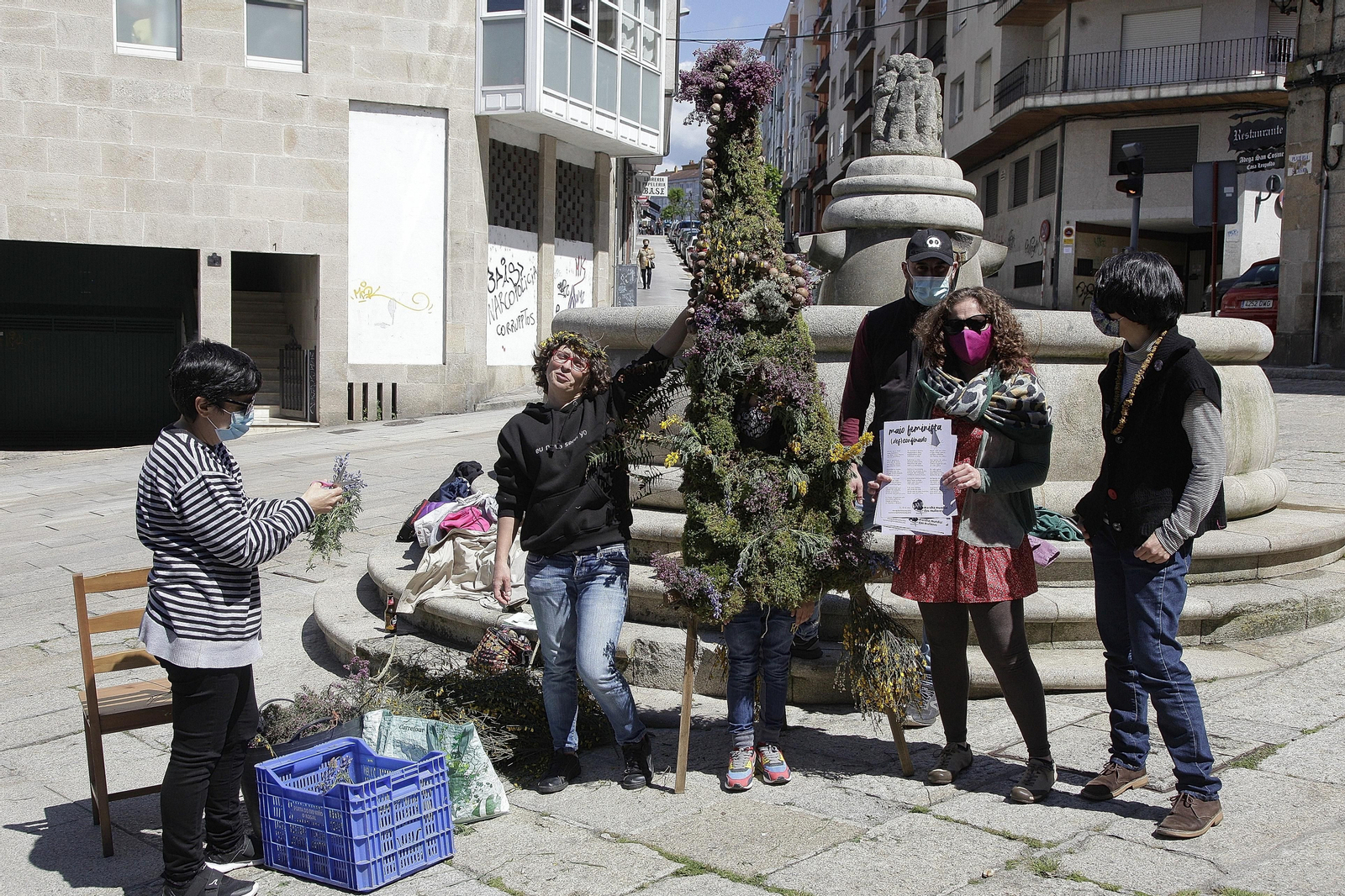 Celebración Maios en Ourense