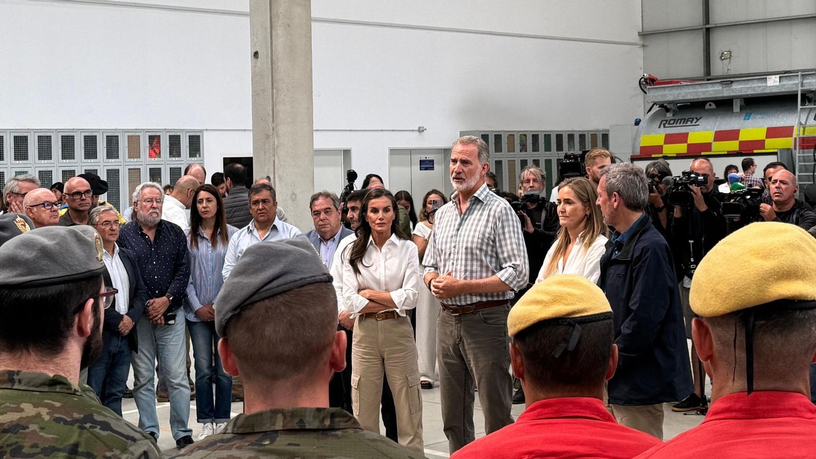 Los Reyes visitan el Centro de Coordinación del Distrito Forestal XIV