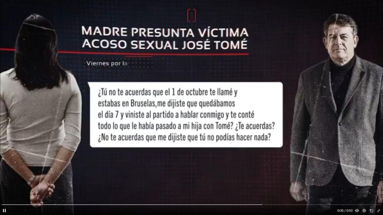 Montaje en redes sociales del programa Código 10 para promocionar la emisión de ayer martes.